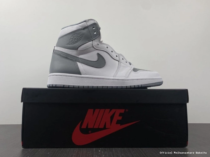 Official Maikesneakers 1 OG Air Stealth Jordan High 555088-037 0727